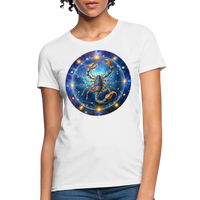 Thumbnail for Women's Symbol Scorpio T-Shirt - white