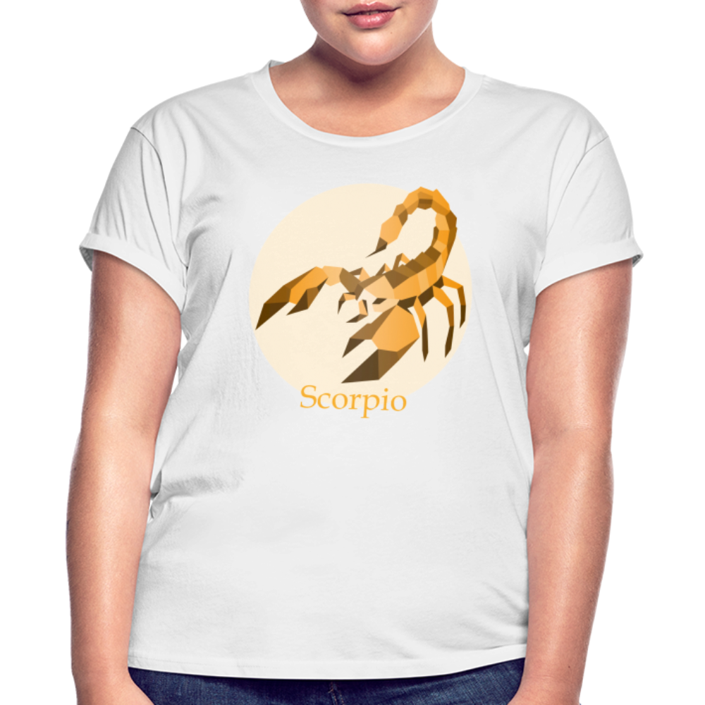 Women's Mosaic Scorpio Relaxed Fit T-Shirt - white