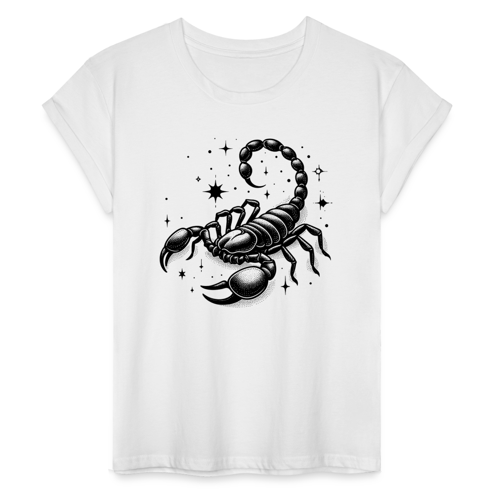 Women's Magic Scorpio Relaxed Fit T-Shirt - white