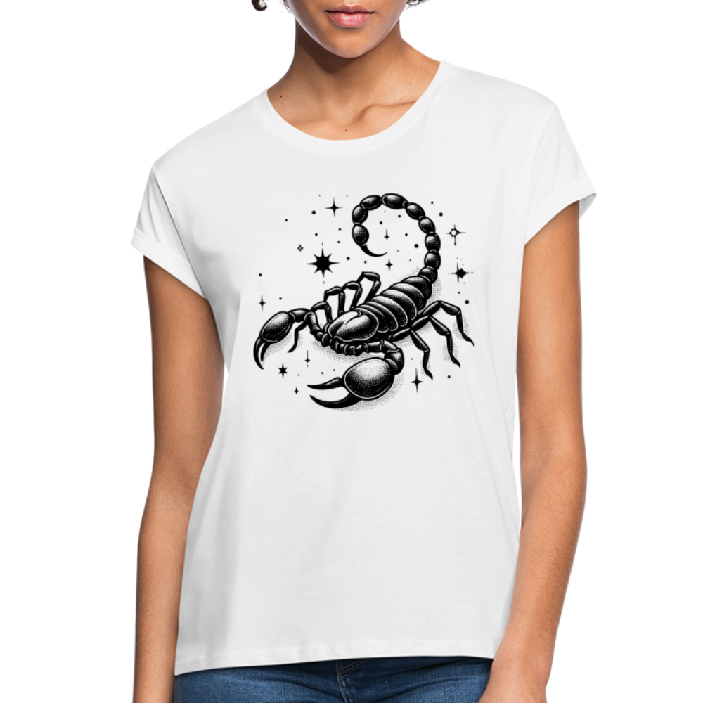 Women's Magic Scorpio Relaxed Fit T-Shirt - white