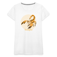 Thumbnail for Women’s Mosaic Scorpio Premium T-Shirt - white