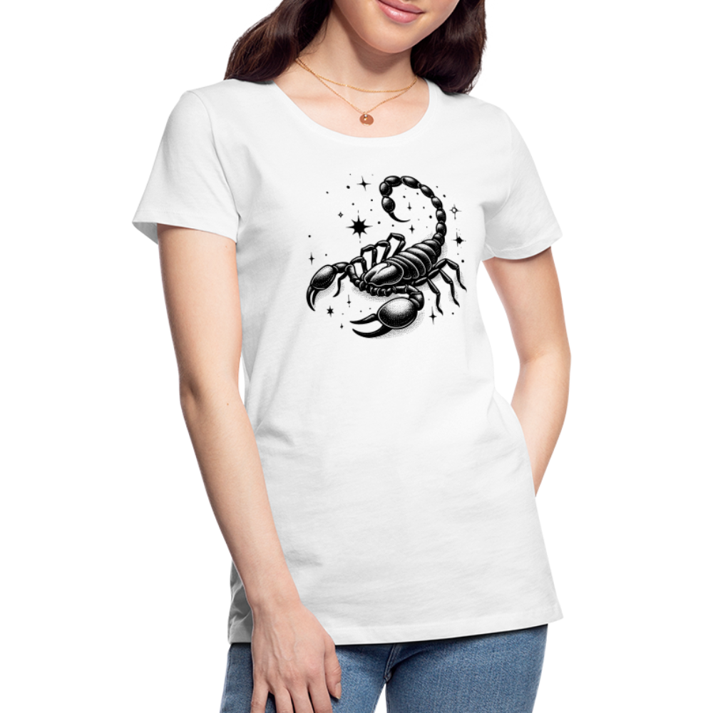 Women’s Magic Scorpio Premium T-Shirt - white