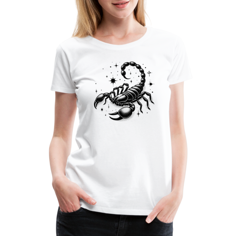 Women’s Magic Scorpio Premium T-Shirt - white