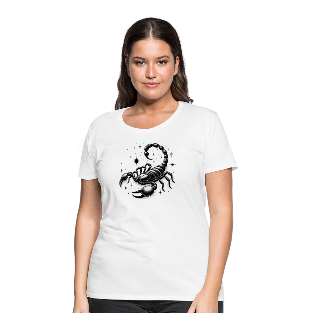 Women’s Magic Scorpio Premium T-Shirt - white