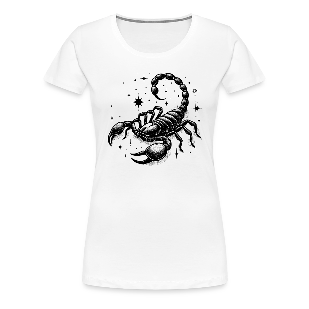 Women’s Magic Scorpio Premium T-Shirt - white