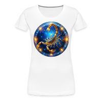 Thumbnail for Women’s Mystic Scorpio Premium T-Shirt - white