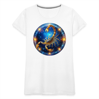 Thumbnail for Women’s Mystic Scorpio Premium T-Shirt - white