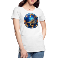 Thumbnail for Women’s Mystic Scorpio Premium T-Shirt - white