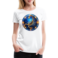 Thumbnail for Women’s Mystic Scorpio Premium T-Shirt - white