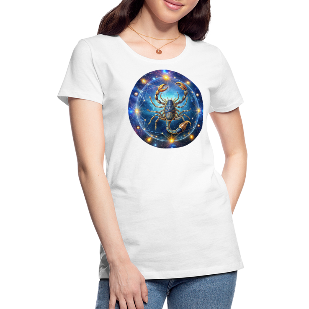 Women’s Symbol Scorpio Premium T-Shirt - white