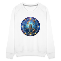 Thumbnail for Women’s Symbol Scorpio Premium Sweatshirt - white