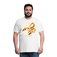 Thumbnail for Men's Mosaic Scorpio Premium T-Shirt - white