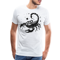 Thumbnail for Men's Magic Scorpio Premium T-Shirt - white