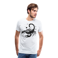 Thumbnail for Men's Magic Scorpio Premium T-Shirt - white