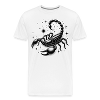 Thumbnail for Men's Magic Scorpio Premium T-Shirt - white