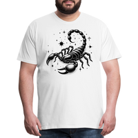 Thumbnail for Men's Magic Scorpio Premium T-Shirt - white