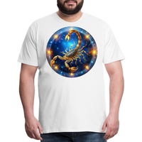 Thumbnail for Men's Mystic Scorpio Premium T-Shirt - white