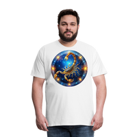 Thumbnail for Men's Mystic Scorpio Premium T-Shirt - white