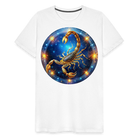 Thumbnail for Men's Mystic Scorpio Premium T-Shirt - white