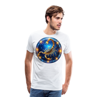 Thumbnail for Men's Mystic Scorpio Premium T-Shirt - white