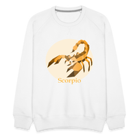 Thumbnail for Men’s Mosaic Scorpio Premium Sweatshirt - white