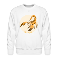 Thumbnail for Men’s Mosaic Scorpio Premium Sweatshirt - white