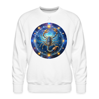 Thumbnail for Men’s Symbol Scorpio Premium Sweatshirt - white