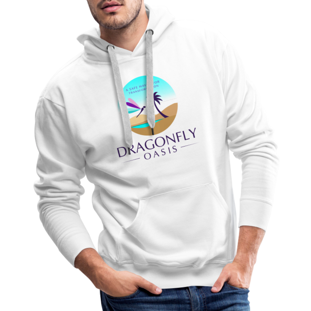 Men’s Dragonfly Oasis V.1 Premium Hoodie - white