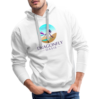 Thumbnail for Men’s Dragonfly Oasis V.1 Premium Hoodie - white