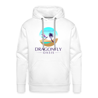 Thumbnail for Men’s Dragonfly Oasis V.1 Premium Hoodie - white