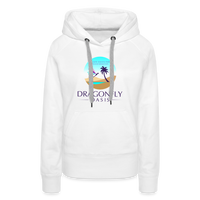 Thumbnail for Women’s Dragonfly Oasis V.1 Premium Hoodie - white