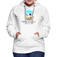 Thumbnail for Women’s Dragonfly Oasis V.1 Premium Hoodie - white