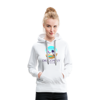 Thumbnail for Women’s Dragonfly Oasis V.1 Premium Hoodie - white