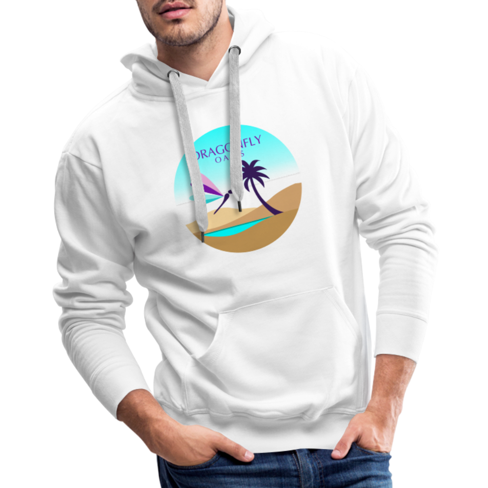 Men’s Dragonfly Oasis V.2 Premium Hoodie - white