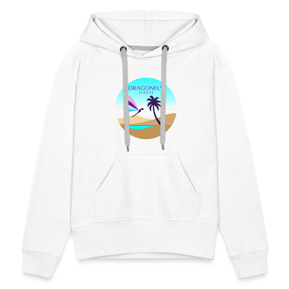 Women’s Dragonfly Oasis V.2 Premium Hoodie - white