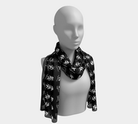 Thumbnail for Sagittarius Symbol Long Scarf