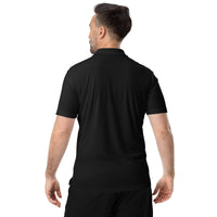 Thumbnail for Men's Aquarius Black Polo Shirt