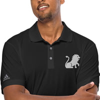 Thumbnail for Men's Leo Black Polo Shirt