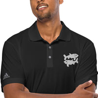 Thumbnail for Men's Pisces Black Polo Shirt