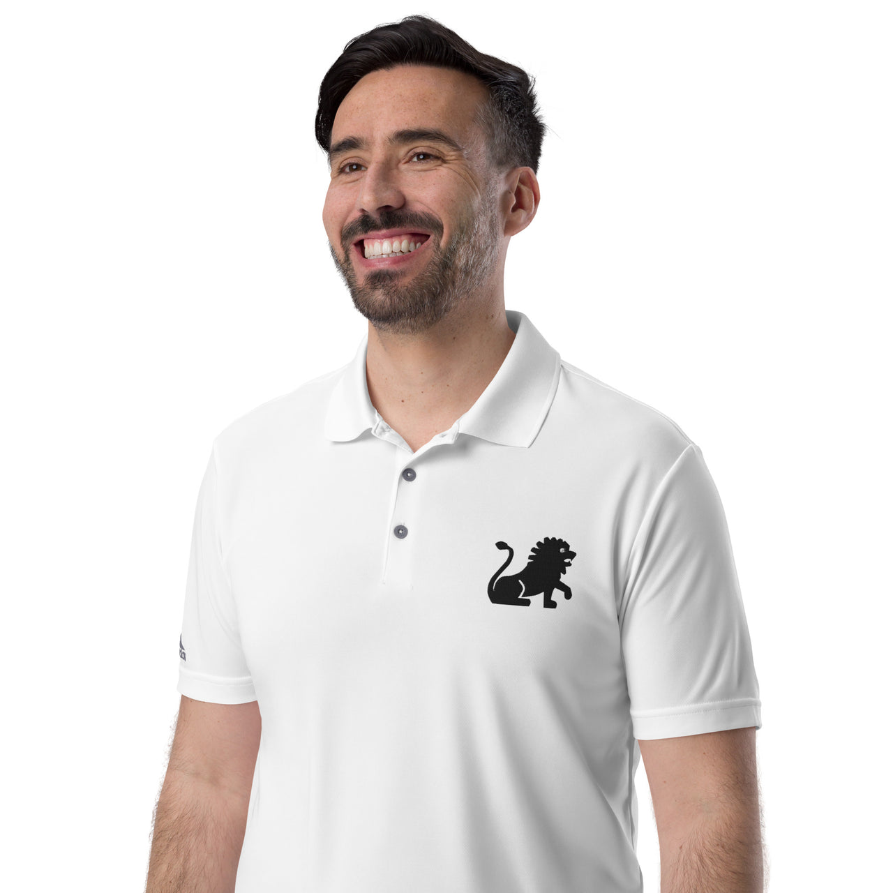 Men's Leo White Polo Shirt