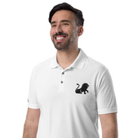 Thumbnail for Men's Leo White Polo Shirt