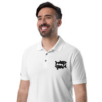 Thumbnail for Men's Pisces White Polo Shirt