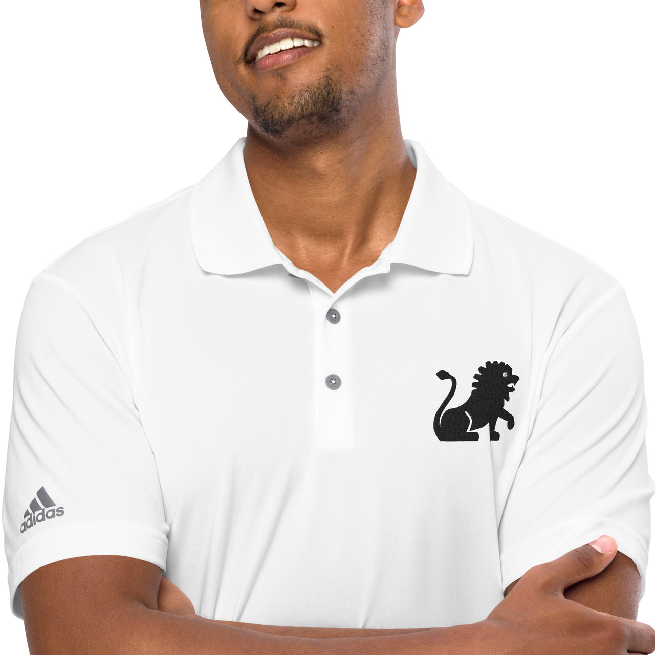 Men's Leo White Polo Shirt