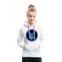 Thumbnail for Women’s Premium Capricorn Hoodie - white