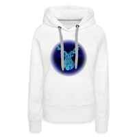 Thumbnail for Women’s Premium Capricorn Hoodie - white