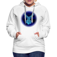 Thumbnail for Women’s Premium Capricorn Hoodie - white