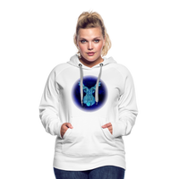 Thumbnail for Women’s Premium Capricorn Hoodie - white