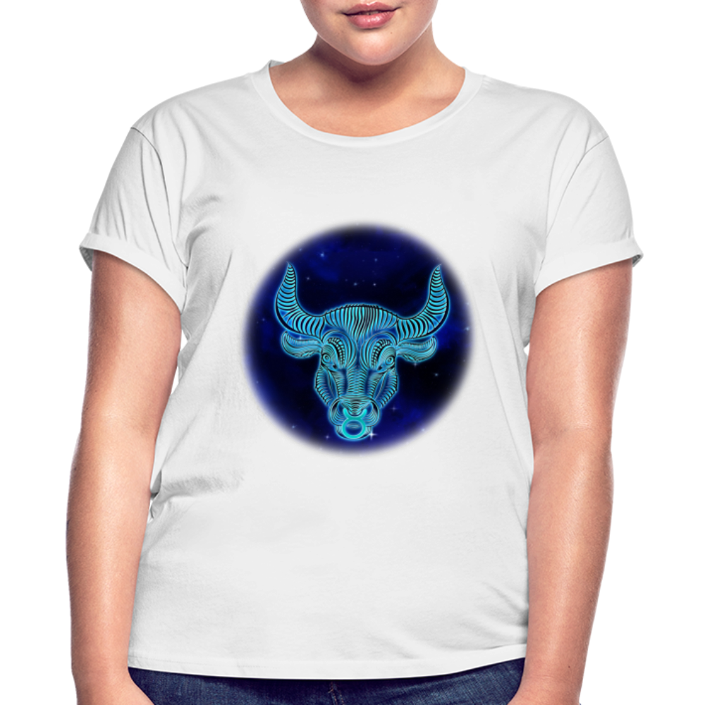 Women's Relaxed Fit Taurus T-Shirt - white