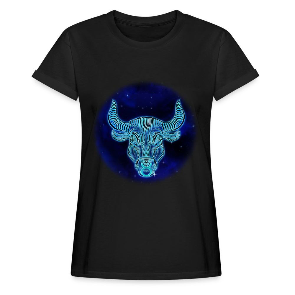 Women's Relaxed Fit Taurus T-Shirt - black