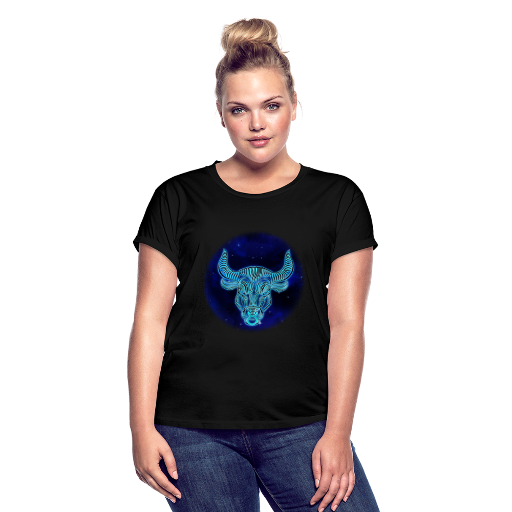 Women's Relaxed Fit Taurus T-Shirt - black